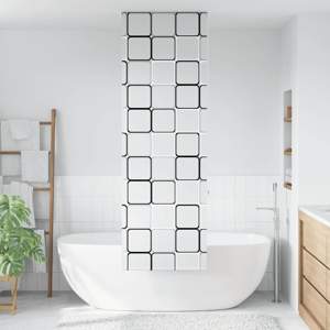 Roleta prysznicowa 60x240 cm Szerokość tkaniny 56 cm