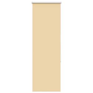 Roleta zaciemniająca beżowa 45x175 cm Szerokość tkaniny 40,7 cm
