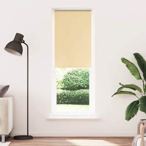 Roleta zaciemniająca beżowa 75x210 cm Szerokość tkaniny 70,7 cm