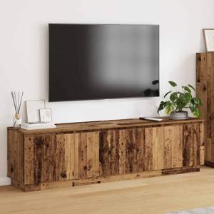 Szafka pod telewizor 180 x 38 x 49 cm Stare drewno