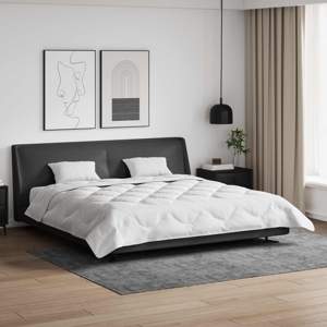 Kołdra z poduszką 3 szt. Biały Mikrofibra
