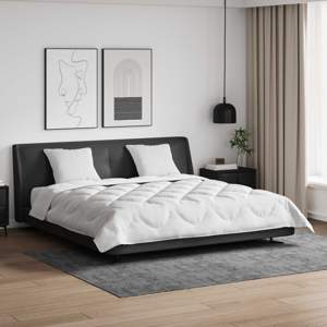 Kołdra z poduszką 3 szt. Biały Mikrofibra