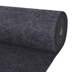 Dywan antracytowy 1,2 x 20 m Poliester