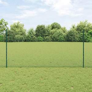 Sześciokątne ogrodzenie z słupkiem 10 x 1,2 m Stal pokryta PVC