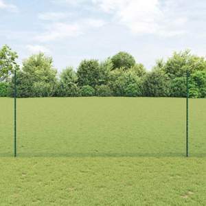 Sześciokątne ogrodzenie z słupkiem 10 x 1,6 m Stal pokryta PVC