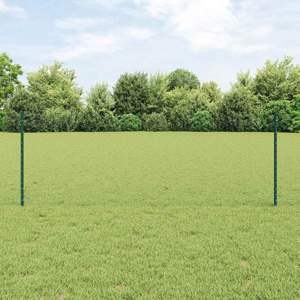 Sześciokątne ogrodzenie z słupkiem 50 x 0,8 m Stal pokryta PVC