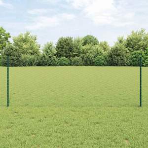 Sześciokątne ogrodzenie z słupkiem 50 x 0,8 m Stal pokryta PVC