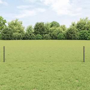 Sześciokątne ogrodzenie z słupkiem 10 x 0,4 m Stal pokryta PVC