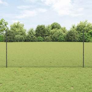 Sześciokątne ogrodzenie z słupkiem 10 x 1,2 m Stal pokryta PVC