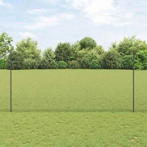 Sześciokątne ogrodzenie z słupkiem 10 x 1,6 m Stal pokryta PVC