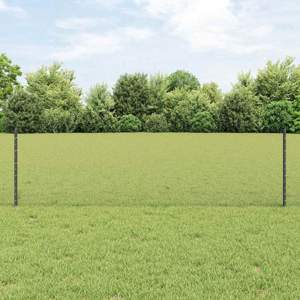 Sześciokątne ogrodzenie z słupkiem 50 x 0,6 m Stal pokryta PVC