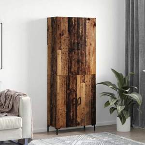 Highboard Stare drewno 69,5 x 34 x 180 cm Drewno inżynieryjne