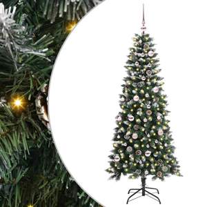 Sztuczna choinka zielony 150 cm PVC, plastik i stal