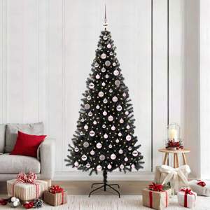 Choinka Czarny 210 cm PVC
