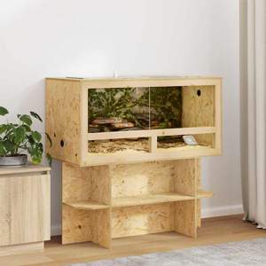 Terrarium Brązowy 100 x 50 x 100 cm OSB