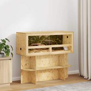 Terrarium brązowy 100 x 40 x 90 cm OSB
