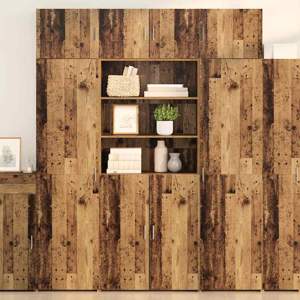 Highboard Stare drewno 80 x 42,5 x 185 cm Drewno inżynieryjne