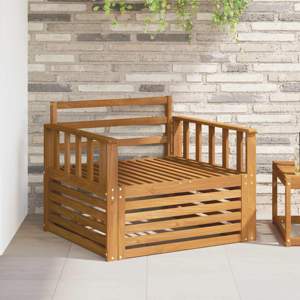 2 szt. Sofa na zewnątrz naturalny