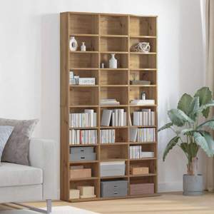 Kabinet na płyty CD Dąb rzemieślniczy 101 x 23 x 177,5 cm