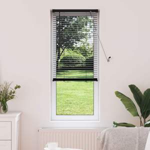 Żaluzja wenecka Czarny 150 x 50 cm 25 mm PVC