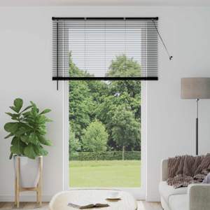 Żaluzja wenecka Czarny 213 x 160 cm 25 mm PVC