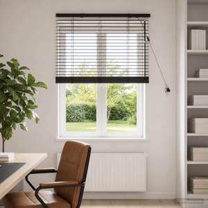 Żaluzja wenecka Ciemny brąz 70 x 130 cm 35 mm