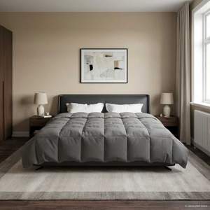 Zimowa Kołdra 200 x 200 cm Zima Mikrofibra (100% poliester)