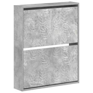 [897078] Wisząca szafka na buty DELFT 71 x 17 x 86 cm Betonowy szary