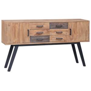 [285314] Komoda, 110x30x75 cm, lite drewno tekowe