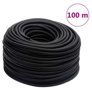 [154500] Hybrydowy wąż pneumatyczny, czarny, 0,6", 100 m, guma i PVC