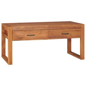 [325272] Szafka pod telewizor, 100x40x45 cm, drewno tekowe