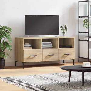 [829039] Szafka pod telewizor, dąb sonoma, 102x36x50 cm