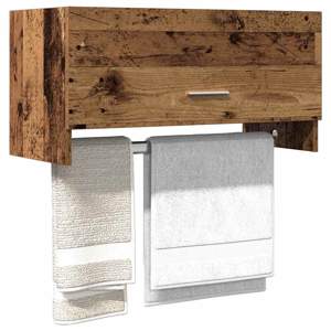[856618] Szafka, stare drewno, 70x32,5x35 cm, materiał drewnopochodny