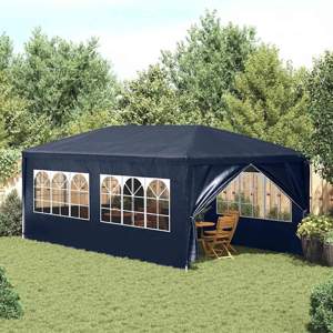 [90337] Namiot imprezowy, 3 x 6 m, niebieski
