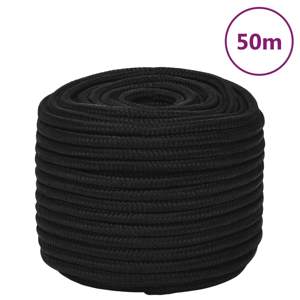 [152827] Linka robocza, czarna, 12 mm, 50 m, poliester