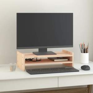 [814019] Podstawka na monitor, 50x27x15 cm, lite drewno sosnowe