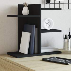 [848067] Organizer na biurko, czarny, 42x21,5x42 cm