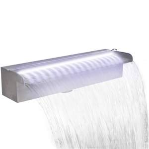 [41672] Fontanna do oczka wodnego, z oświetleniem LED, 45 cm