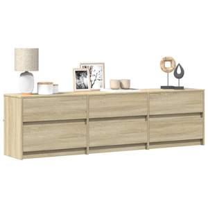 [3307928] Szafka pod TV z LED, dąb sonoma, 180x34x50 cm