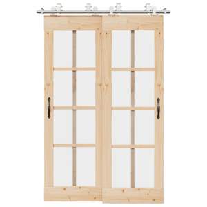 [3295759] System do mocowania drzwi przesuwnych, 183 cm, stal, srebrny