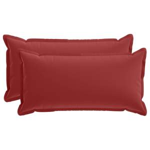 [917916] Poszewka na poduszkę 2 szt. HOUTEN Czerwone wino 40 x 70 cm