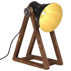[371899] Lampa stołowa, 25 W, czarna, 30x17x40 cm, E27