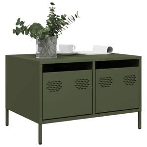 [851242] Szafka RTV, oliwkowa, 68x50x43,5 cm, stal walcowana na zimno