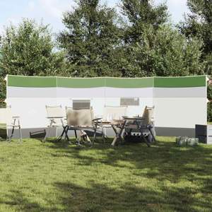 [4009648] Camping Wiatrochron Zielony 510x153 cm Wodoodporny