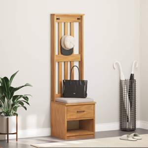 [4010481] Drzewko do przedpokoju „SANDNES” lite drewno sosnowe