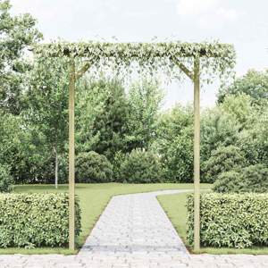 [41663] Pergola ogrodowa, 205 x 40 x 203 cm, drewno