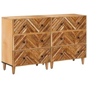 [3310175] Szafy do przechowywania 2 szt. 60 x 33,5 x 75 cm Drewno z mango